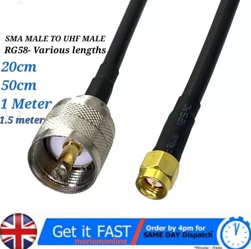 Uhf pl259 male - pl259, sma