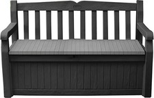 Keter Eden Bench Grey Outdoor