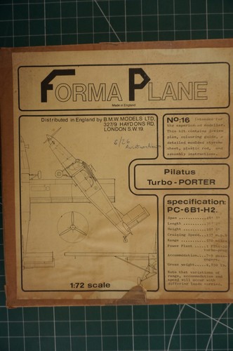 Formaplane superb rare - 1/72,