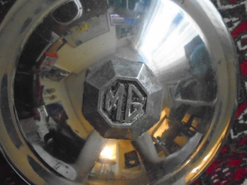 Vintage hub caps - ,