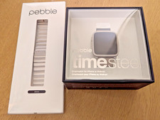 NEW Pebble Time Steel