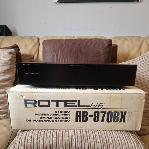 Rotel 970bx power amplifier - rotel,