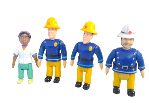 Fireman sam toy figures bundle - fireman,