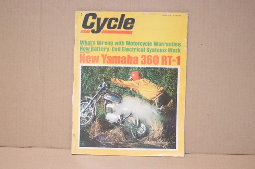 Vintage cycle magazine april - cycle,