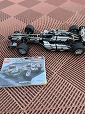 LEGO TECHNIC Instructions Included 8458 Silver Champion F1 Car