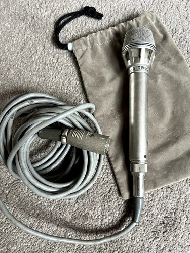 Vintage akg d190c microphone - d190c,
