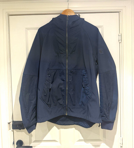 Belstaff men navy hooded - belstaff, men's