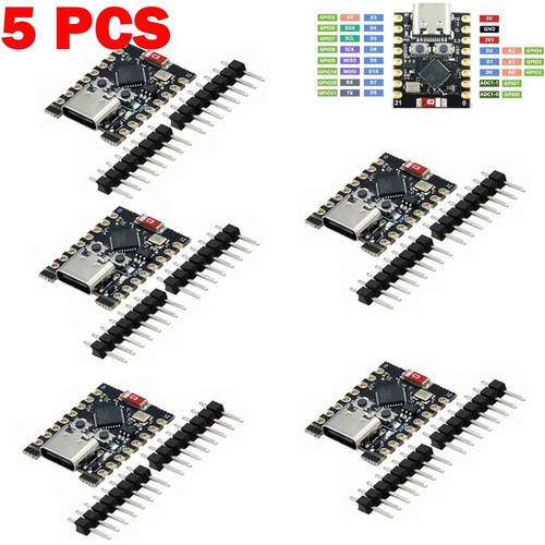 5pcs esp32 mini - esp32-c3, development