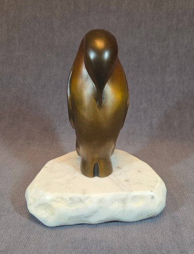 Vintage bronze abstract - bronze,