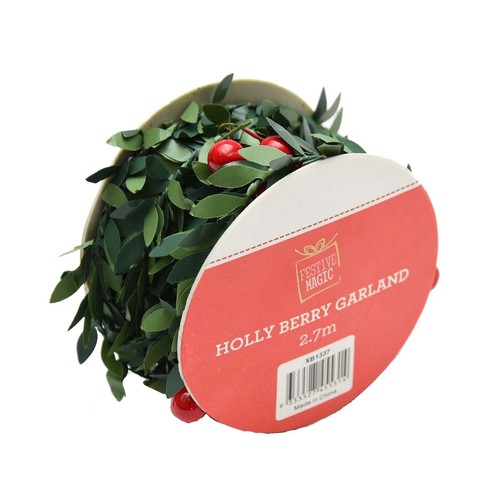 Festive magic christmas holly - festive,