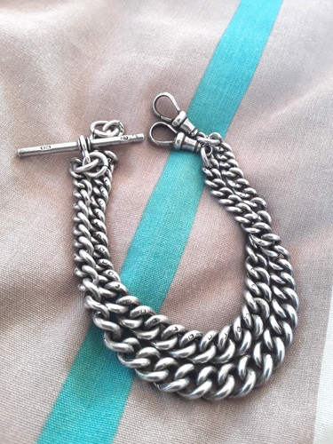 Silver albert chain chester - albert,