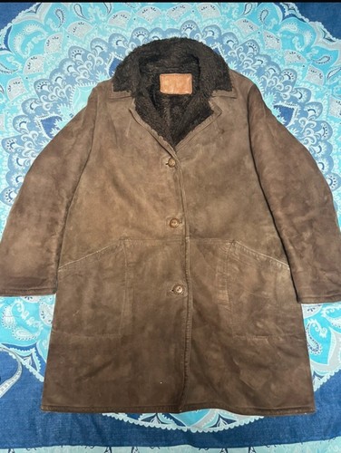 Vintage style brown suede - vintage-style,
