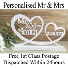 Personalised Mr & Mrs Top