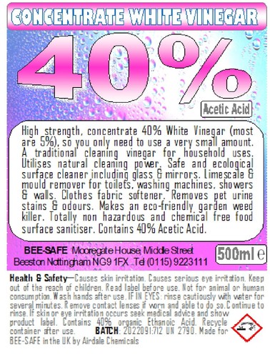 White vinegar high - white,