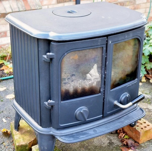 Morso panther stove glass - panther,