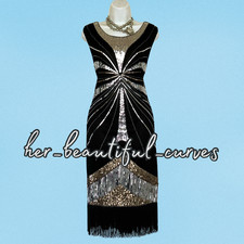 LADIES 20s GATSBY SEQUINNED