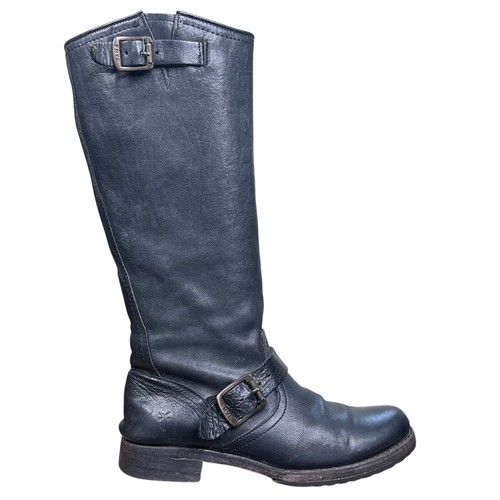 Frye veronica black leather - frye,