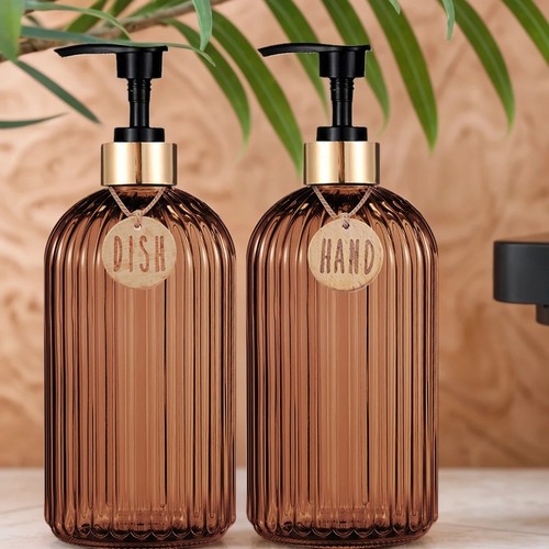 500ml glass vintage soap - 500ml,