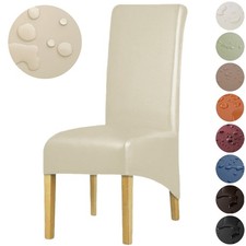 Stretch PU Leather Dining Room