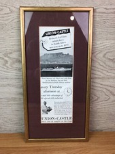 Union Castle Magazine Advert