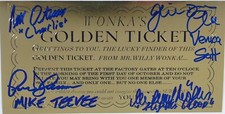 WILLY WONKA GOLDEN TICKET