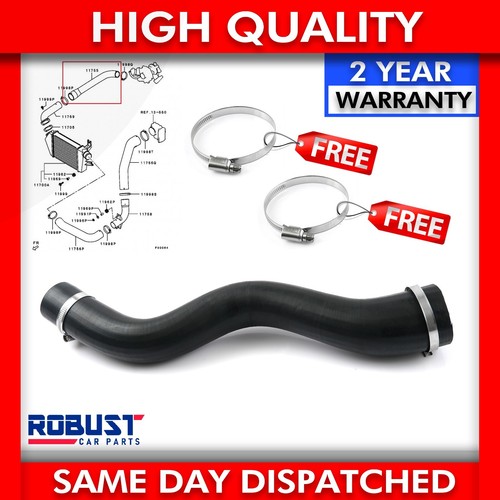 Turbo outlet air intercooler - outlet,