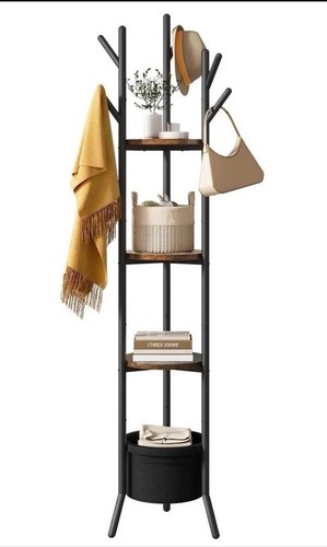 Freestanding steel coat - steel,