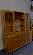 Ercol Windsor 455D Sideboard & Display Cabinet