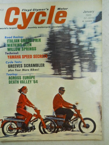 Cycle magazine january 1965 - january,