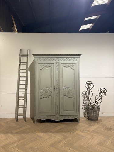 Vintage french armoire - french,