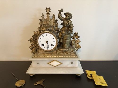 French clock 1858 - , bell