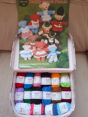 Knitting crochet kit teddy - knitting/crochet,