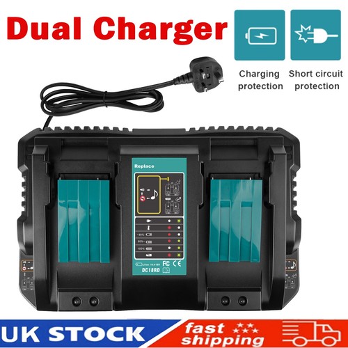 Dual charger for - dual, makita