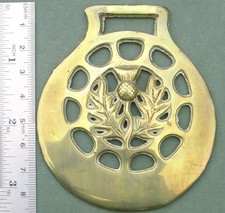 Horse Brass: Scottish Thistle