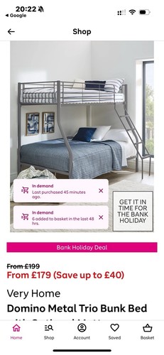 Triple bunk bed - triple,