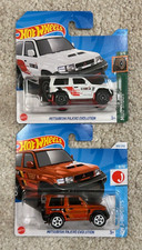 2 x Hot Wheels Mitsubishi