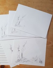 Ferrets letter writing paper sets with matching envelopes 10+5