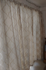 8 x Ashley Wilde  Curtain Panels full Length Thenon  Sand washable jacquard