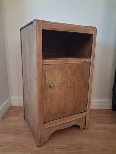 Vintage bedside cabinet - bedside,