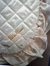 Genuine silver cross dolls pram bedding quilt pillow set - Oberon coach built