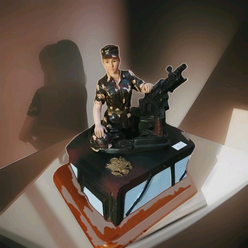 Vanmark military statue bust - vanmark,