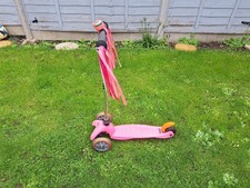 Pink Mini Micro Scooter – 3-Wheel Kids Scooter – Lightweight VGC