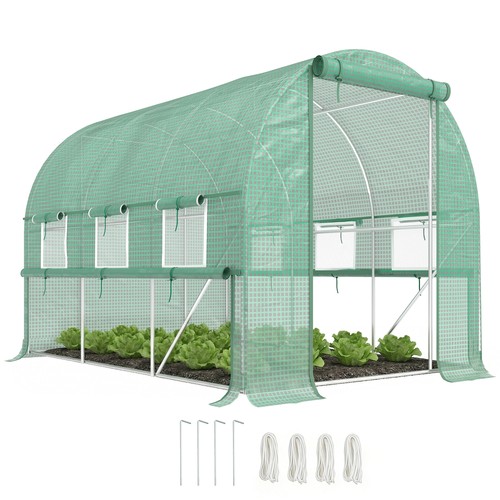 Outsunny x 2m polytunnel - x,