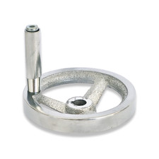 100mm chrome plated Machine Handwheel 12mm bore for lathes milling machines