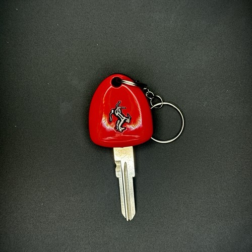 Ferrari style key ring red - red, –