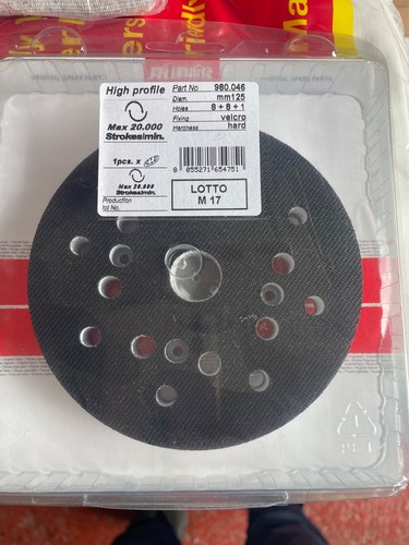 Rupes replacement backing - rupes,