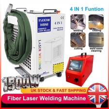 UK Stock 1500W Fiber Laser Metal Welding Cleaning Cutting Machine for Car Parts