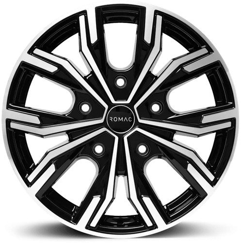 Black polished alloy - black,