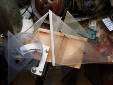 Engineering Technical drawing fixed and adjustable square, various brands