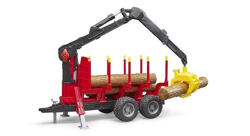 Bruder forestry trailer - bruder,